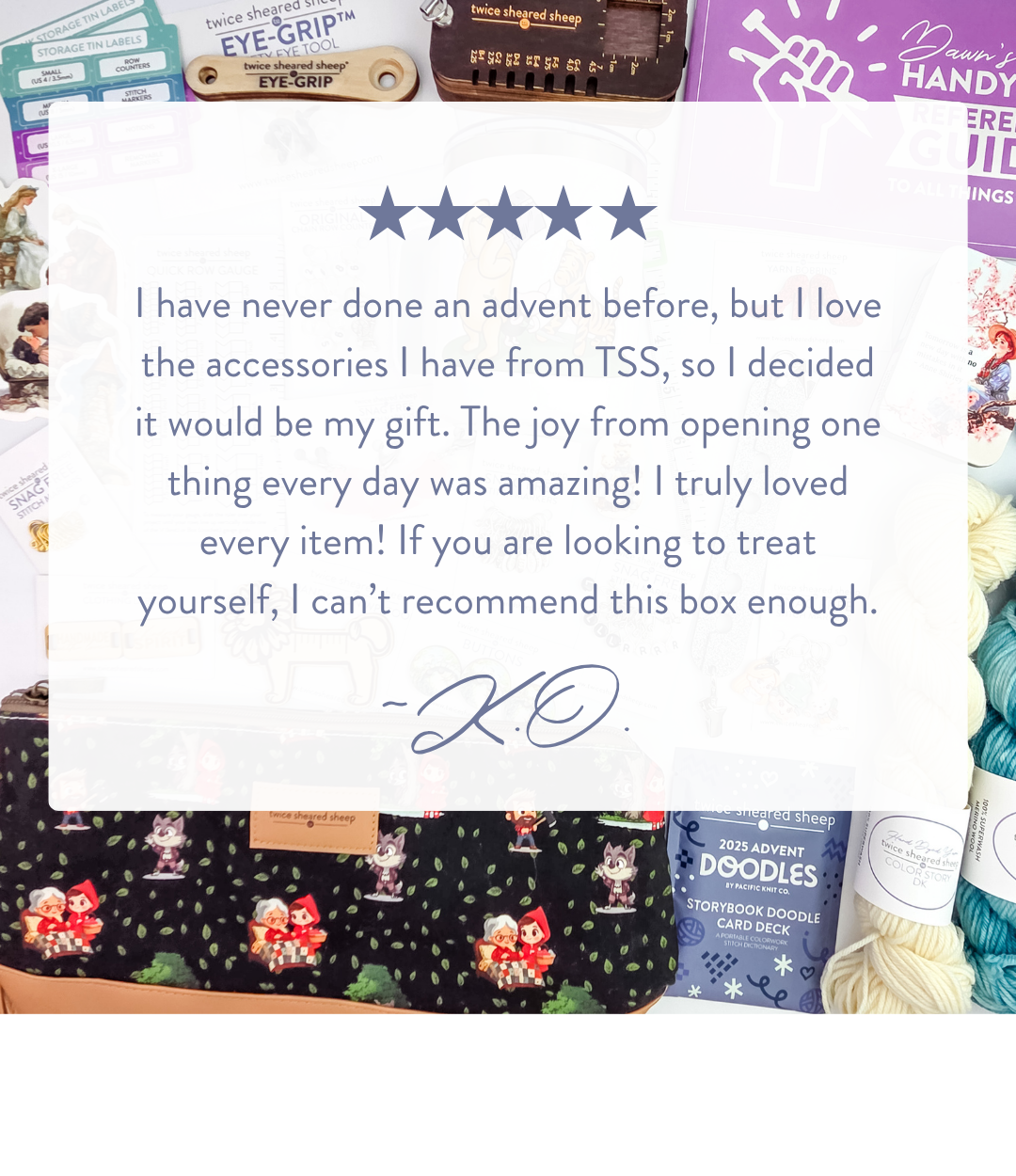 2026 Advent Calendar For Knitters & Crocheters