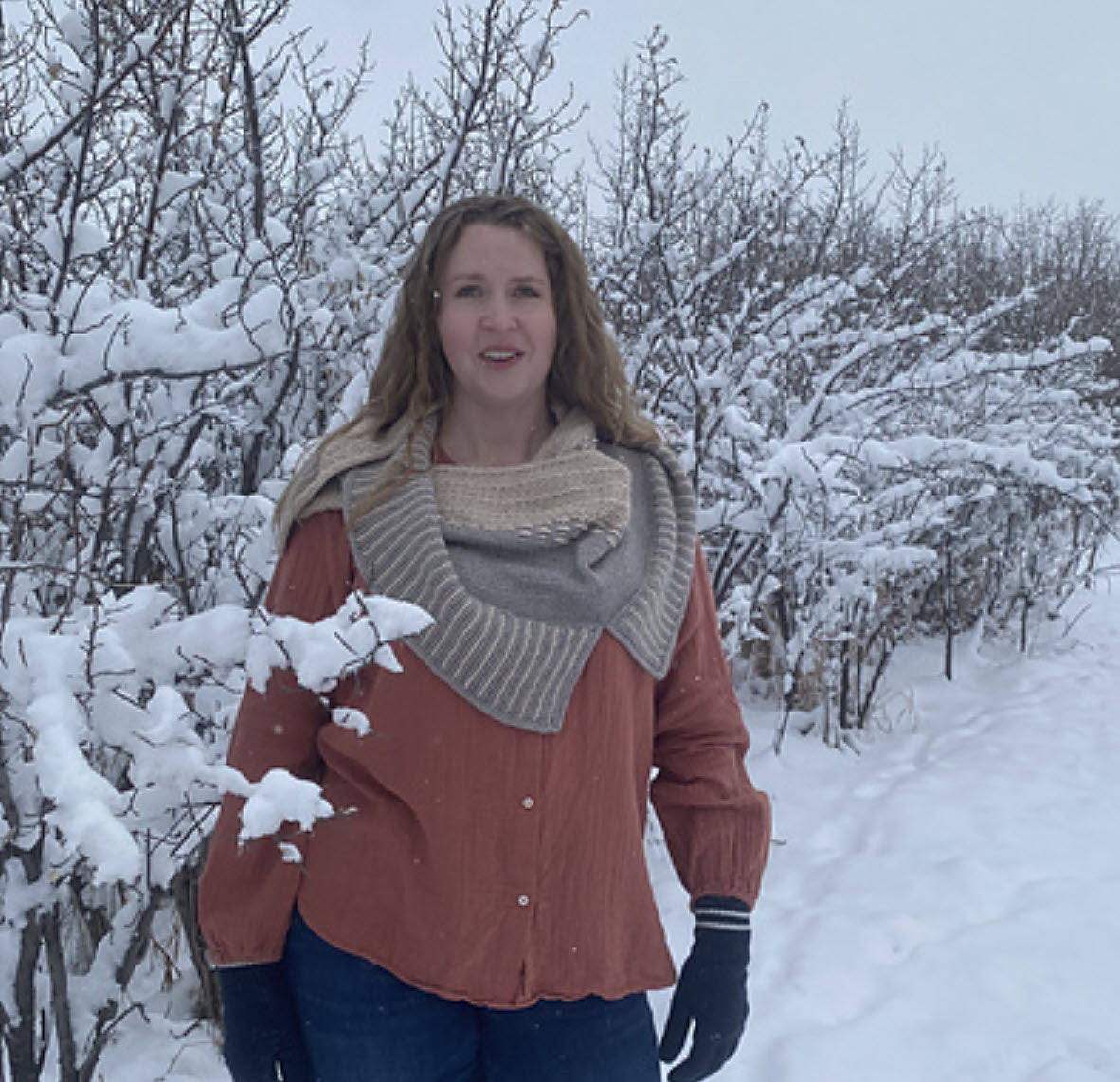 Snowy Owl Shawl Pattern