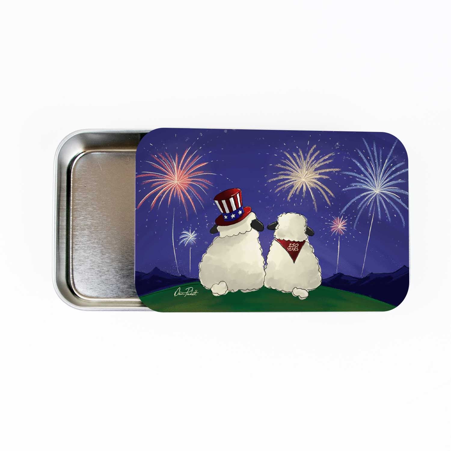 4th of July Large Storage Tin - LIMITED EDITION