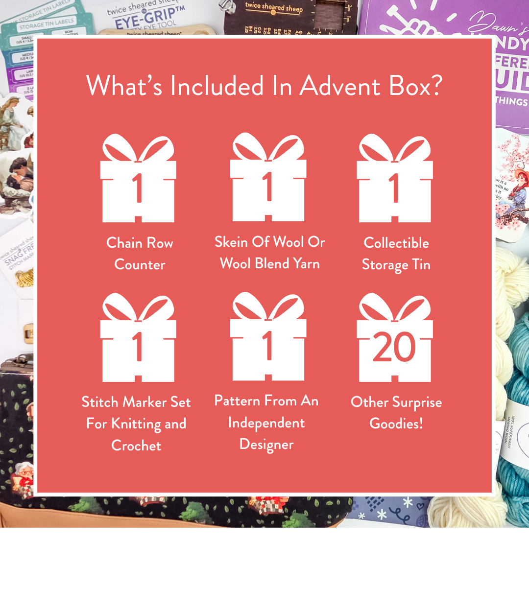 2026 Advent Calendar For Knitters & Crocheters