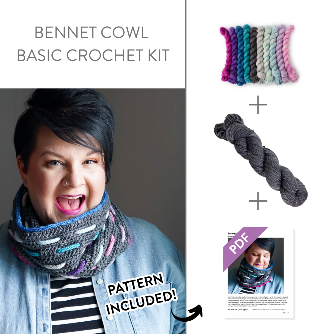 Bennet Cowl Basic Crochet Kit