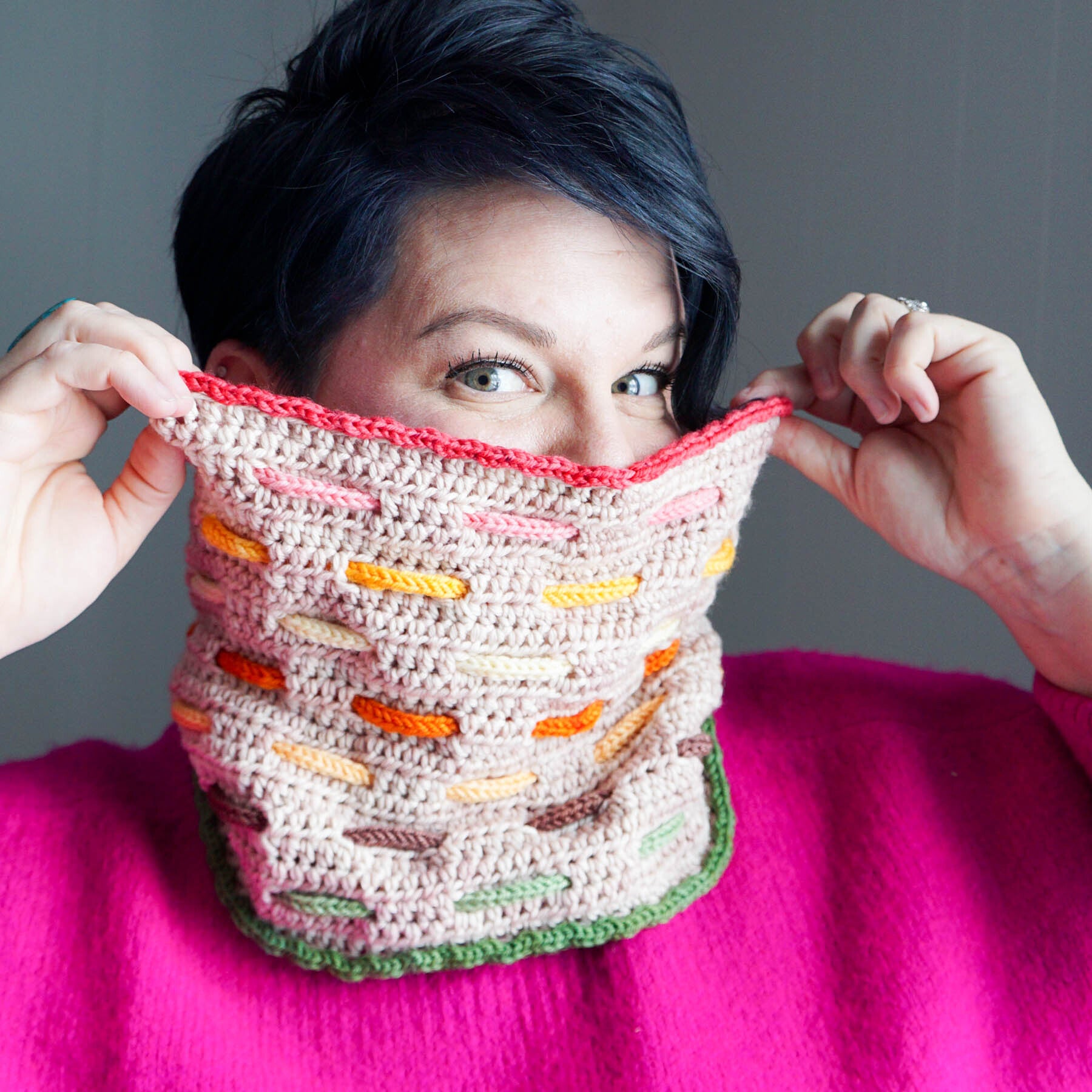 Bennet Cowl Crochet PDF Pattern