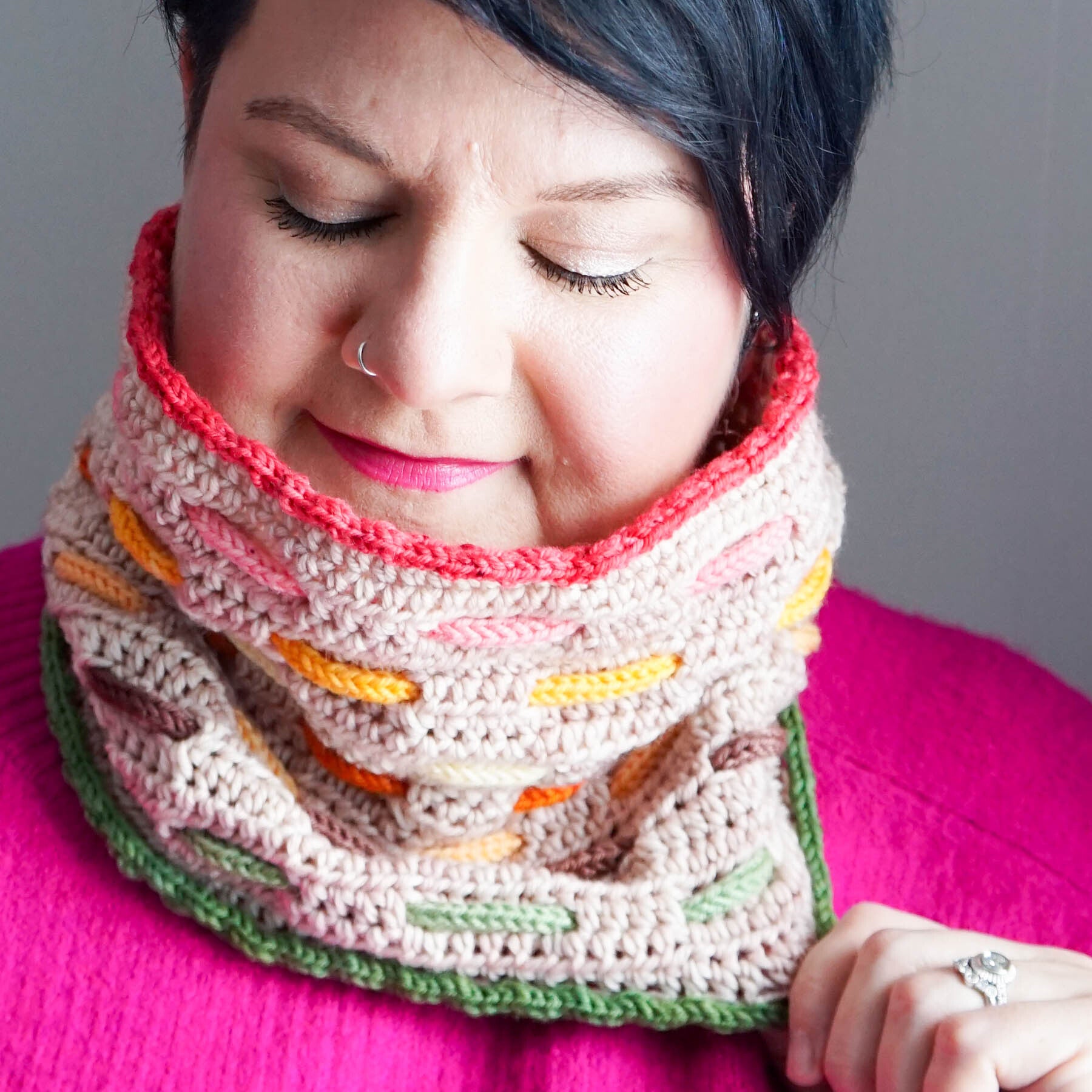 Bennet Cowl Crochet PDF Pattern
