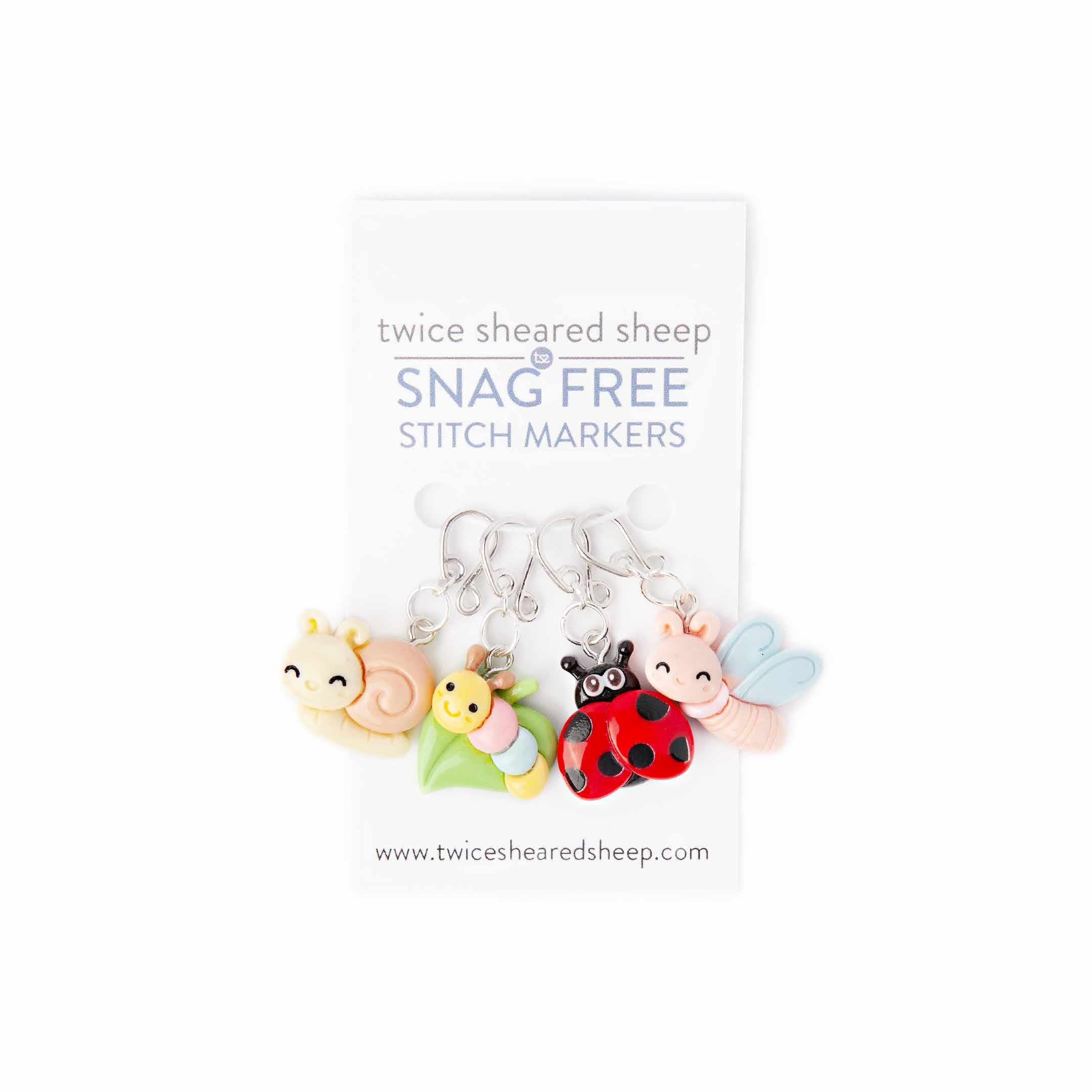 Bug Friends Stitch Markers