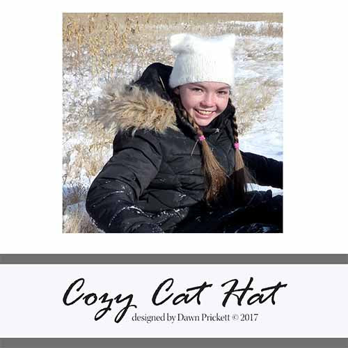 FREE Cozy Cat Hat Pattern - Free Pattern