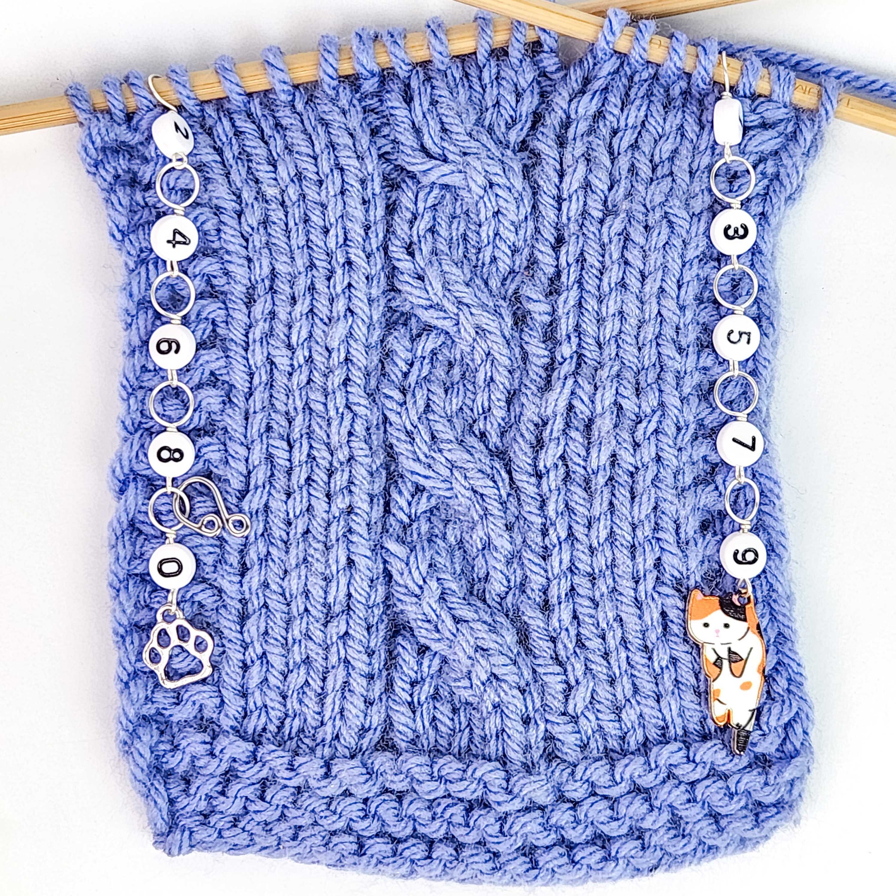Cat Lovers Odd / Even Knitting Row Counter Set