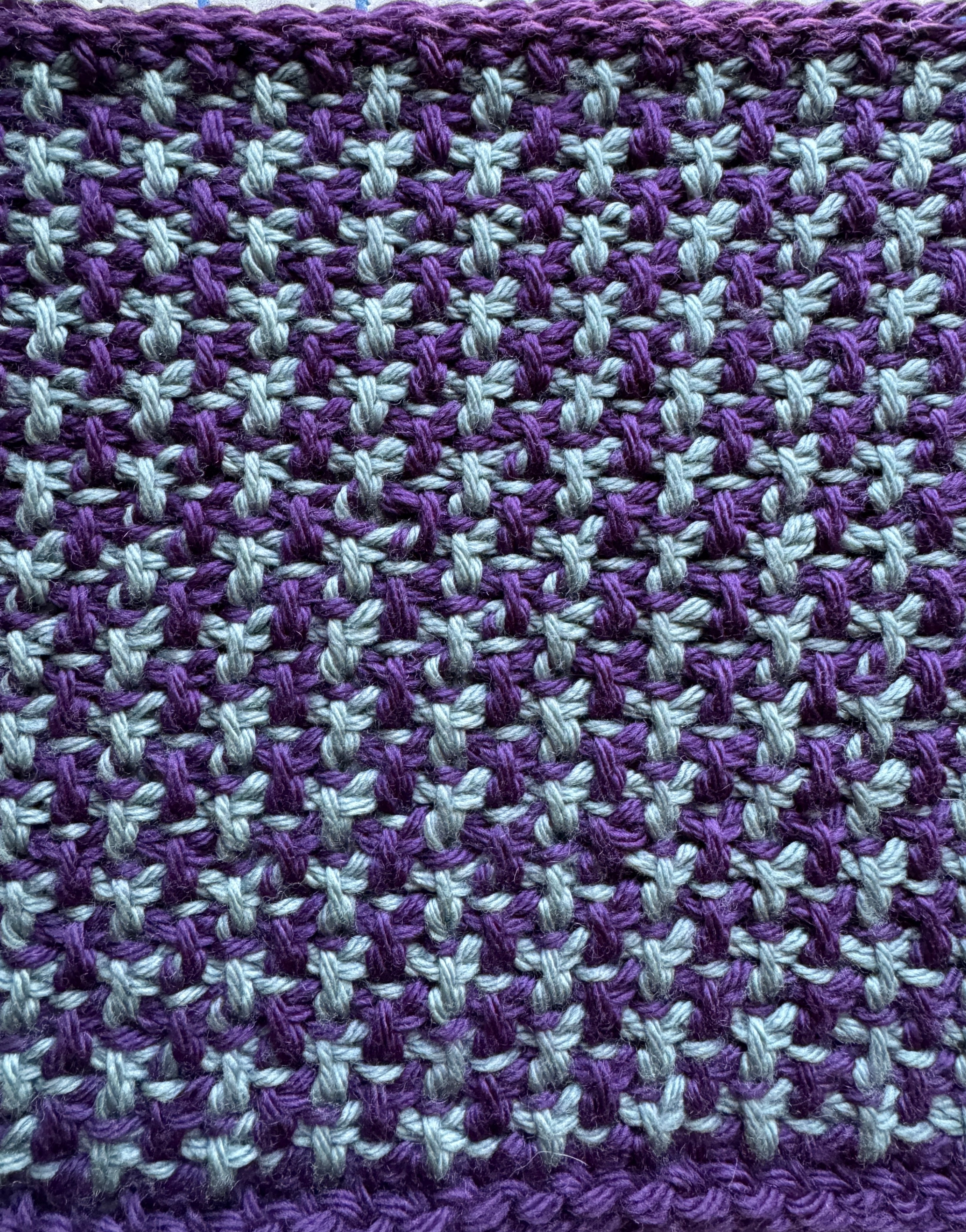 Snowfall Tunisian Crochet Hat Kit