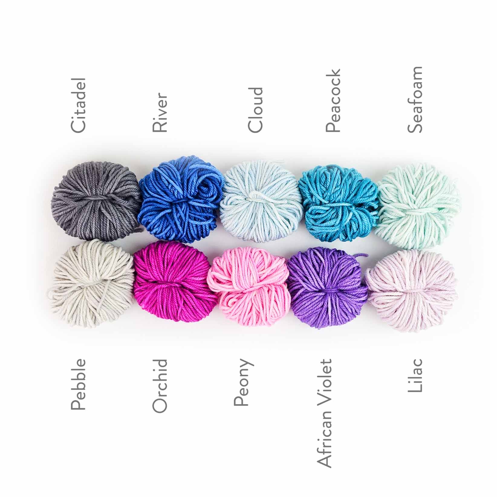 COLORSTORY DK COLOR SAMPLER- "Unicorn" Colorway