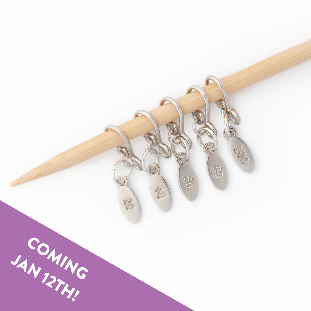 Cast On Counting Stitch Markers - Count By 20's