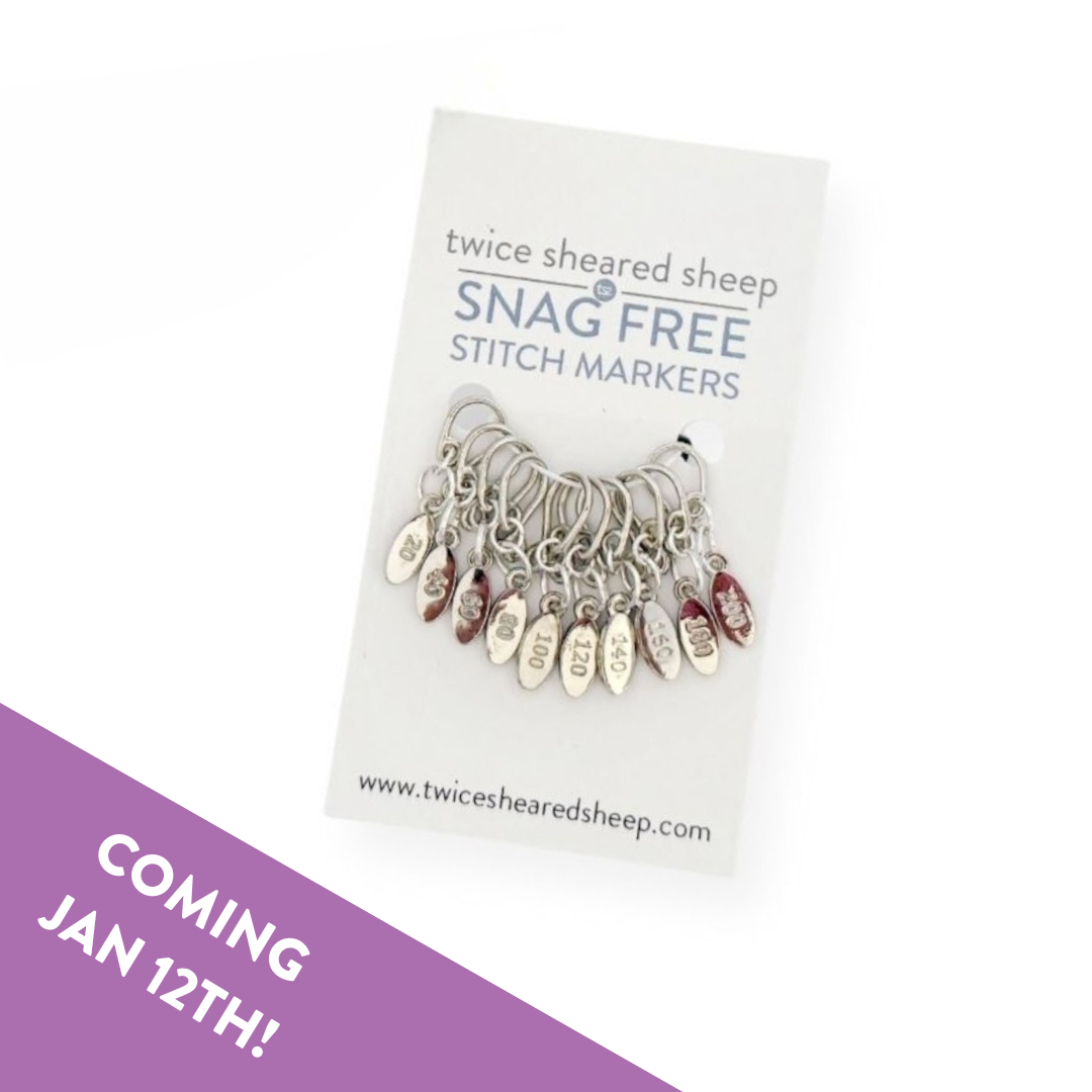 Cast On Counting Stitch Markers - Count By 20's