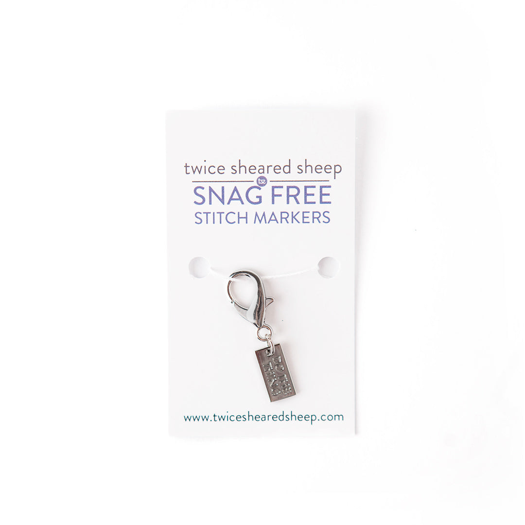 Do The Thing Stitch Marker