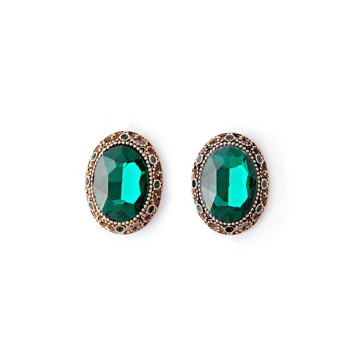 Emerald Jewel Buttons