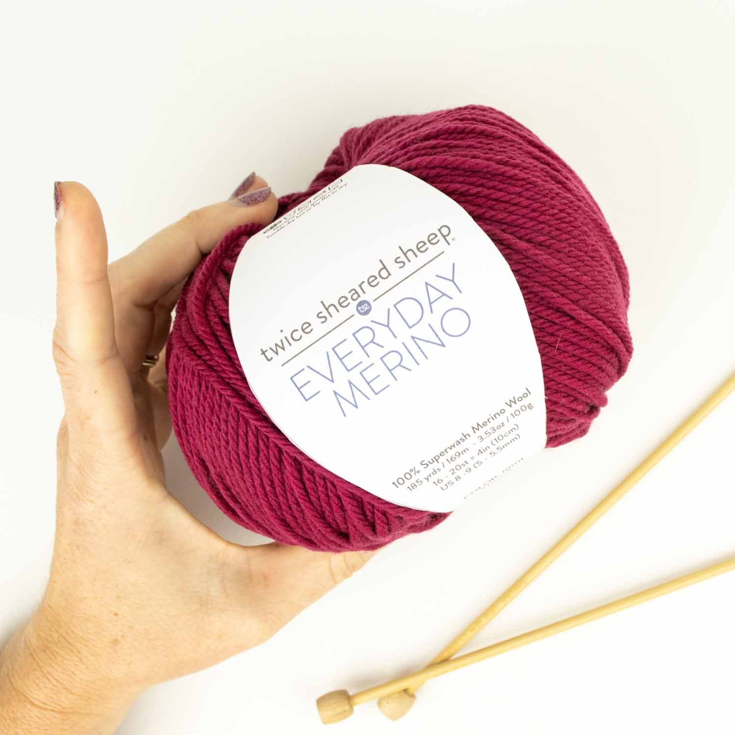 EVERYDAY MERINO - Worsted Weight 100% Superwash Merino Yarn