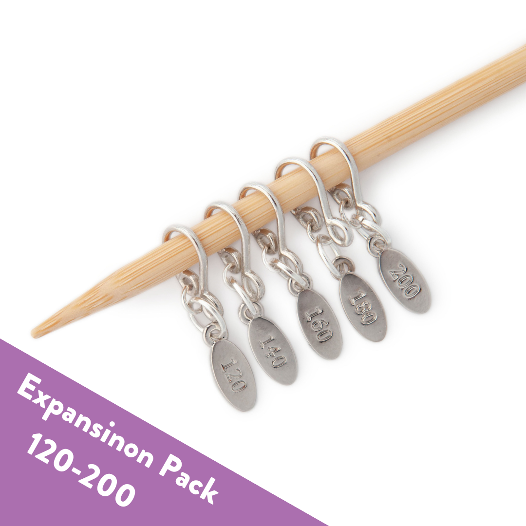 Cast On Counting Stitch Markers - Count By 20's