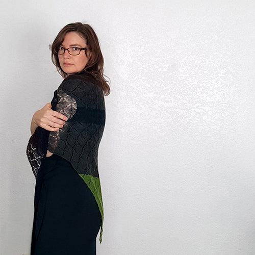 Kellerwald Knit Shawl Pattern - PDF