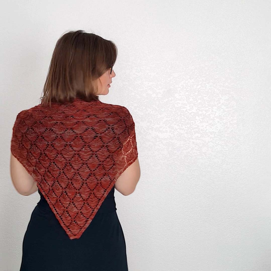 Kellerwald Knit Shawl Pattern - PDF