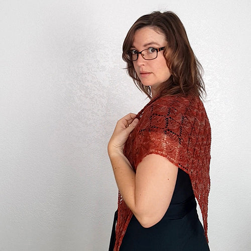 Kellerwald Knit Shawl Pattern - PDF