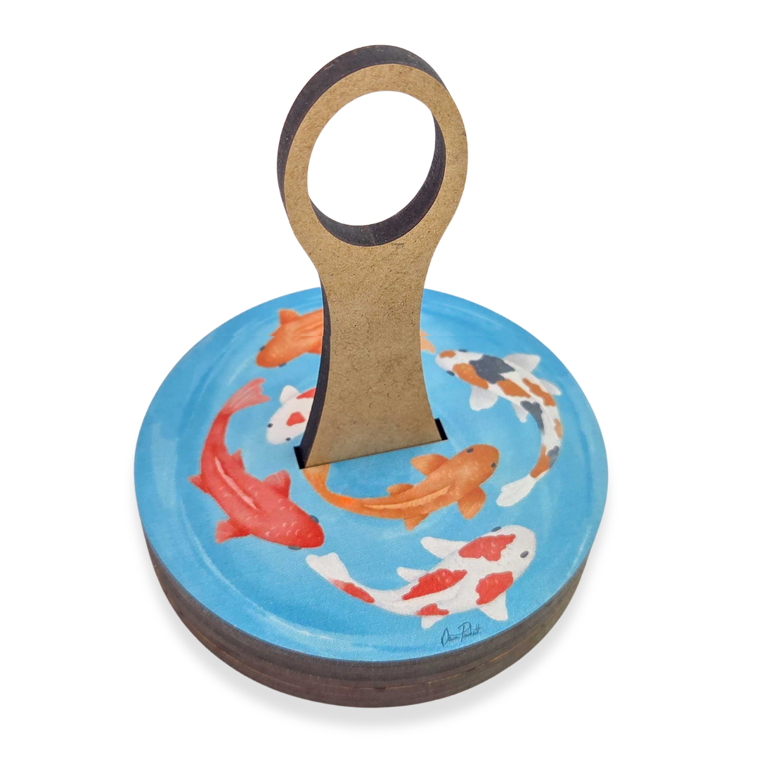 ADD ON Koi Fish Yarn To Go Carousel (no wrist strap)