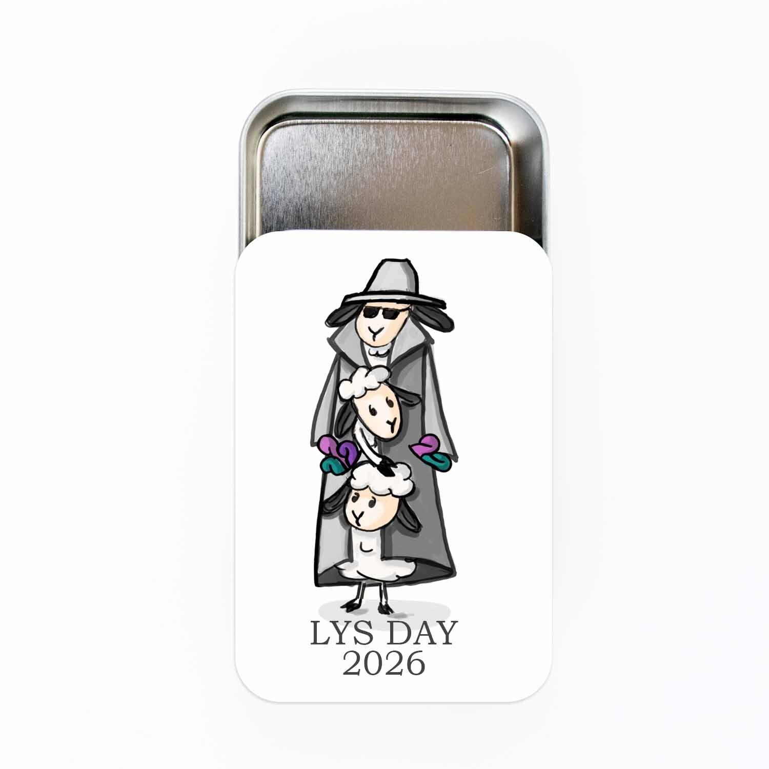 2026 LYS Day Exclusive Stitch Marker Storage Tin