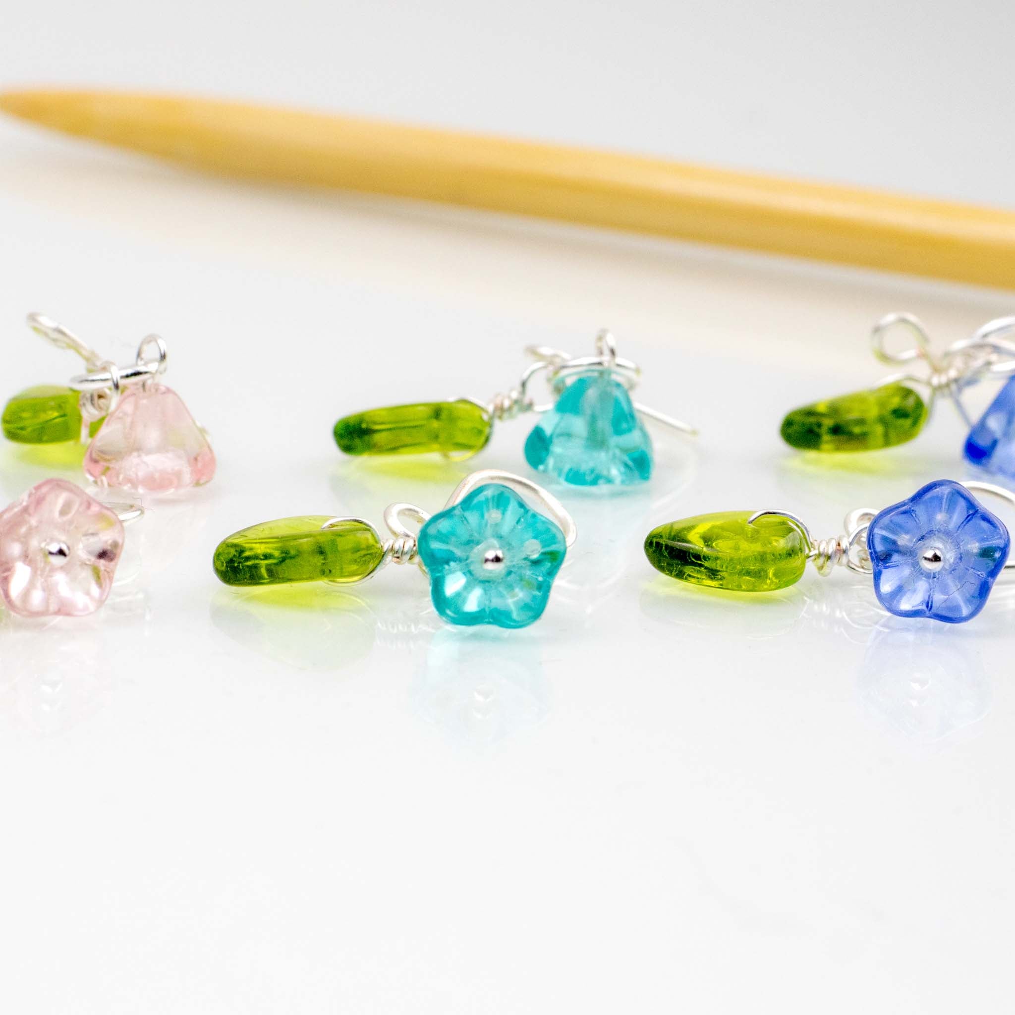 Little Flowers Stitch Marker Set