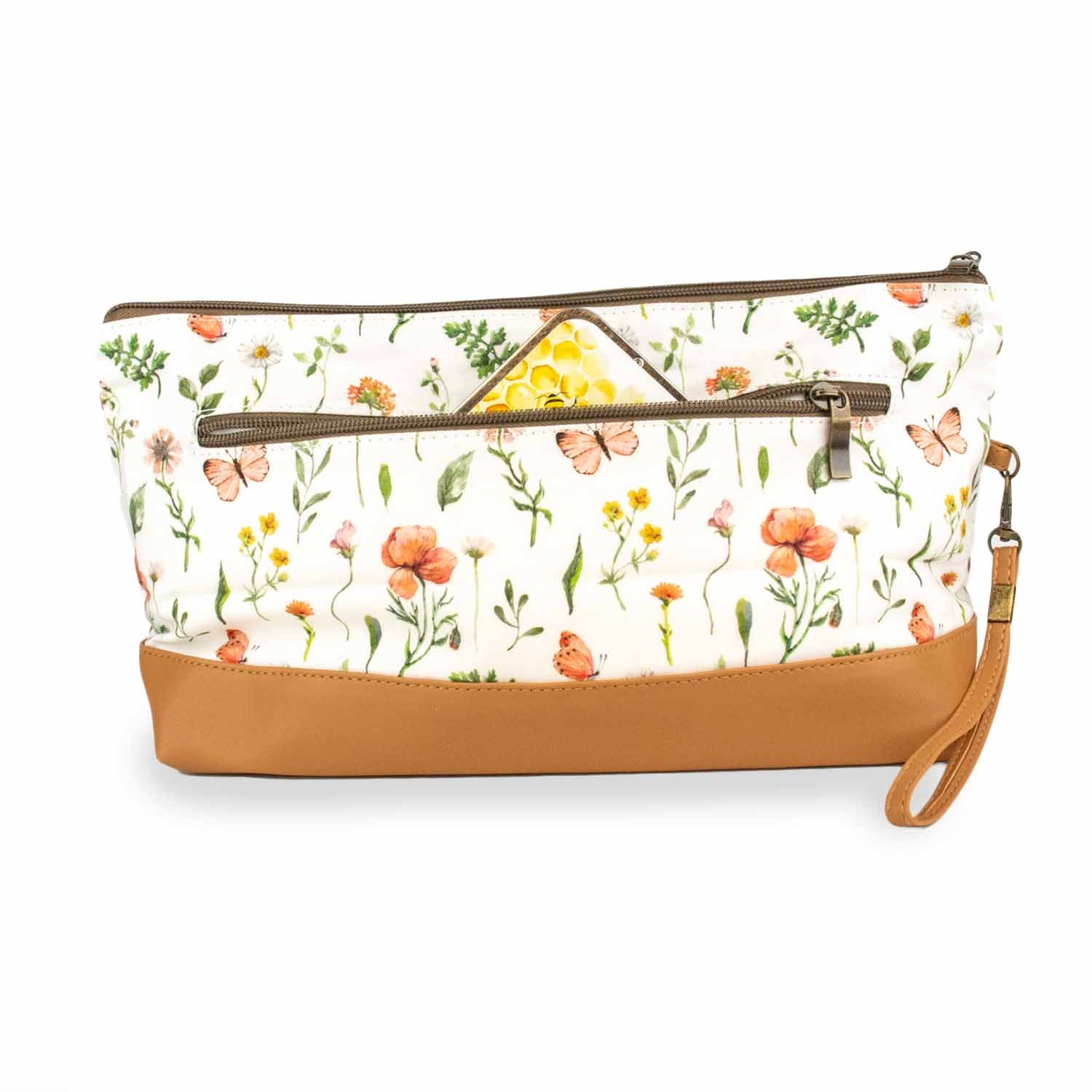 PRE-ORDER - Mountain Meadow Trinity Bag – Small Zippered Knitting Project Bag - Shipping In Early June