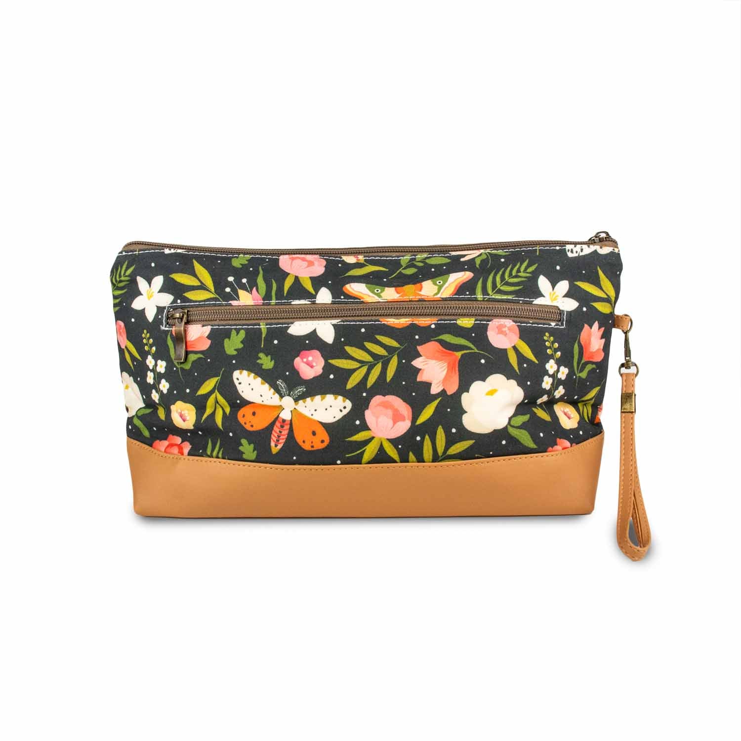 Night Forest Trinity Bag – Medium Zippered Knitting Project Bag