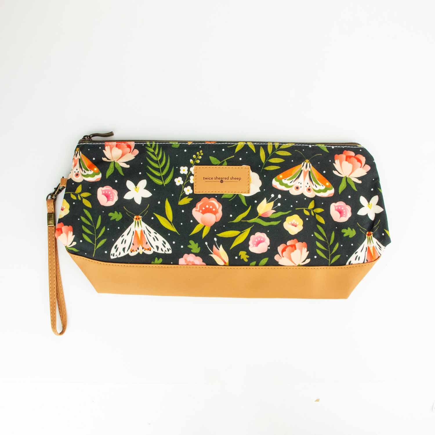 PRE-ORDER - Night Forest Trinity Bag – Small Zippered Knitting Project Bag - Shipping in Early June