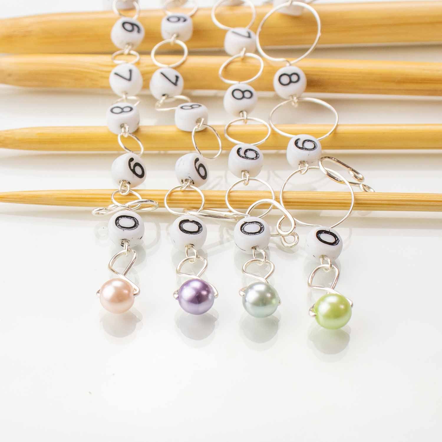 Row Counter Starter Set - Pastel Pearls