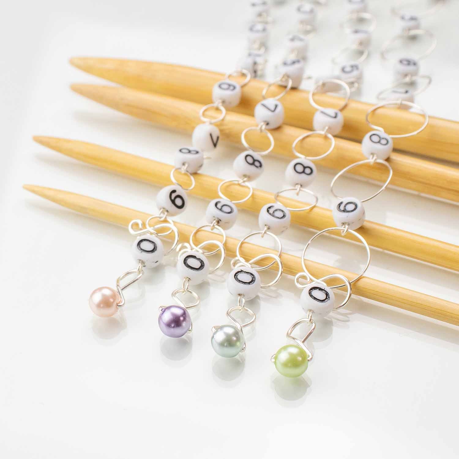 Row Counter Starter Set - Pastel Pearls