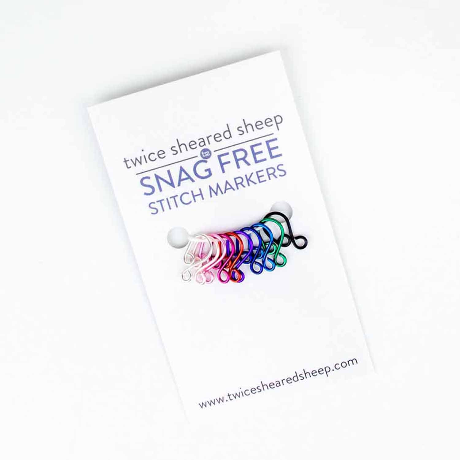 Rainbow Melody Clips - Simple Locking Stitch Markers