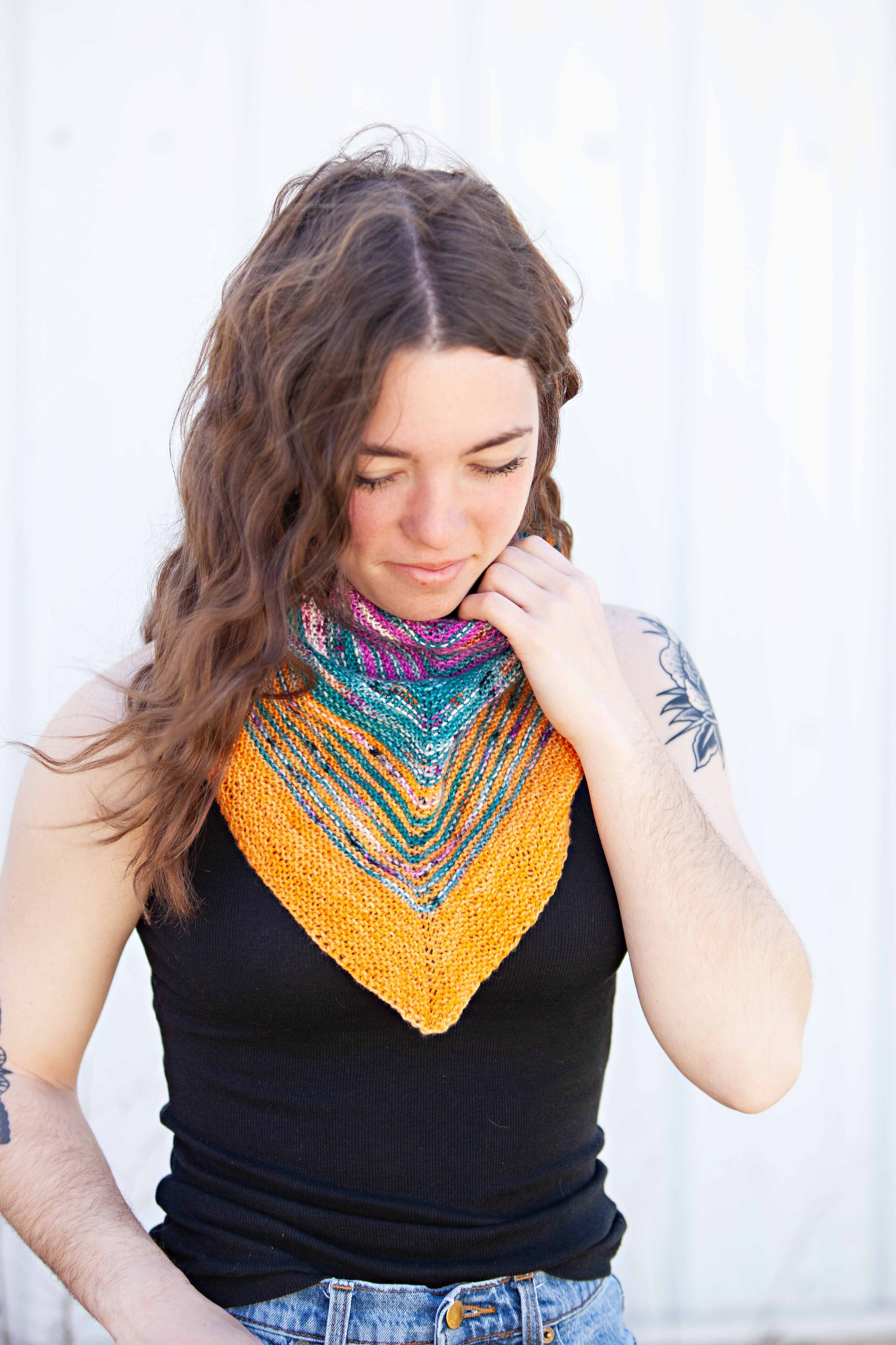 Down By The Sea Shawl Knitting Kit - 37% off