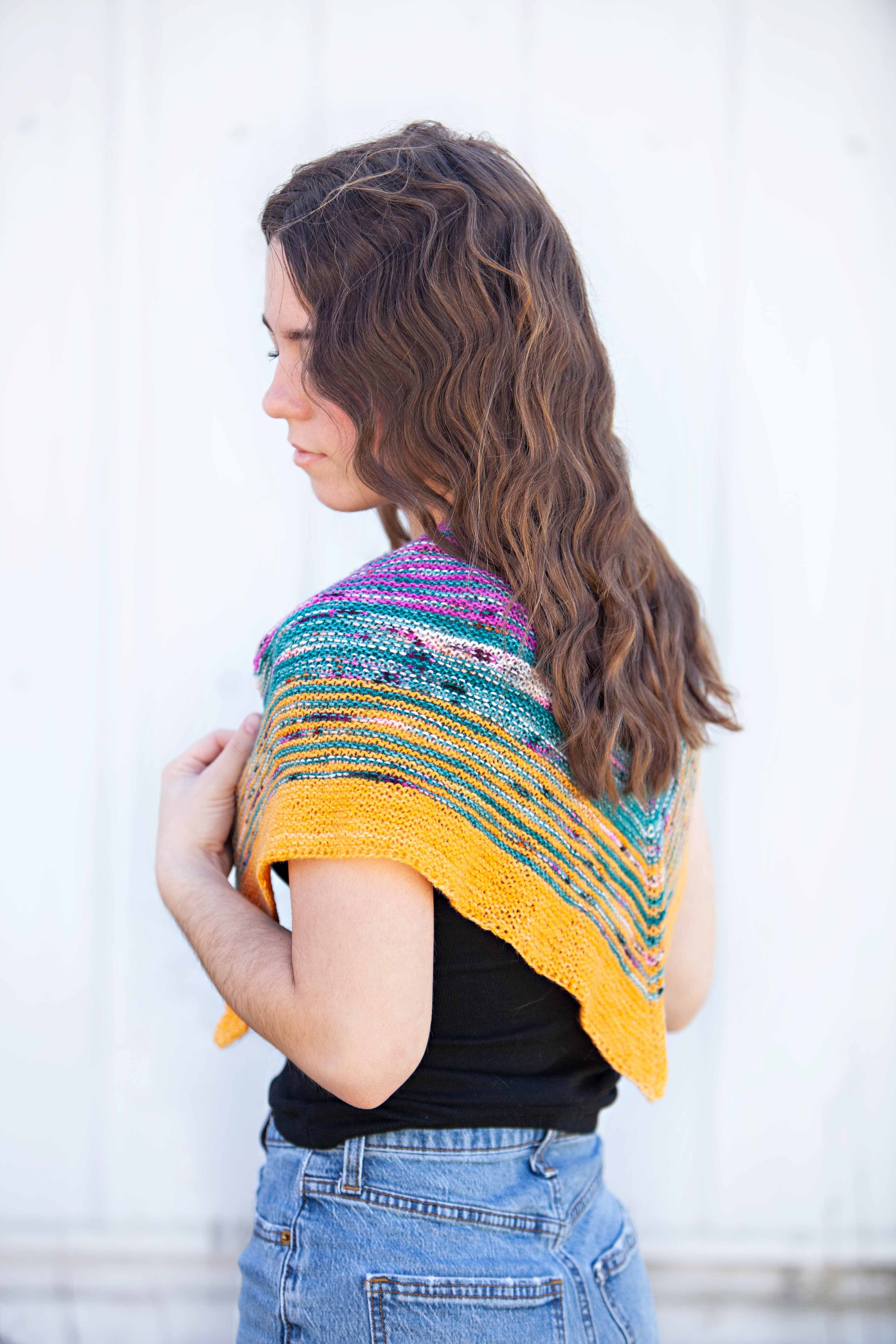 Down By The Sea Shawl Knitting Kit - 37% off