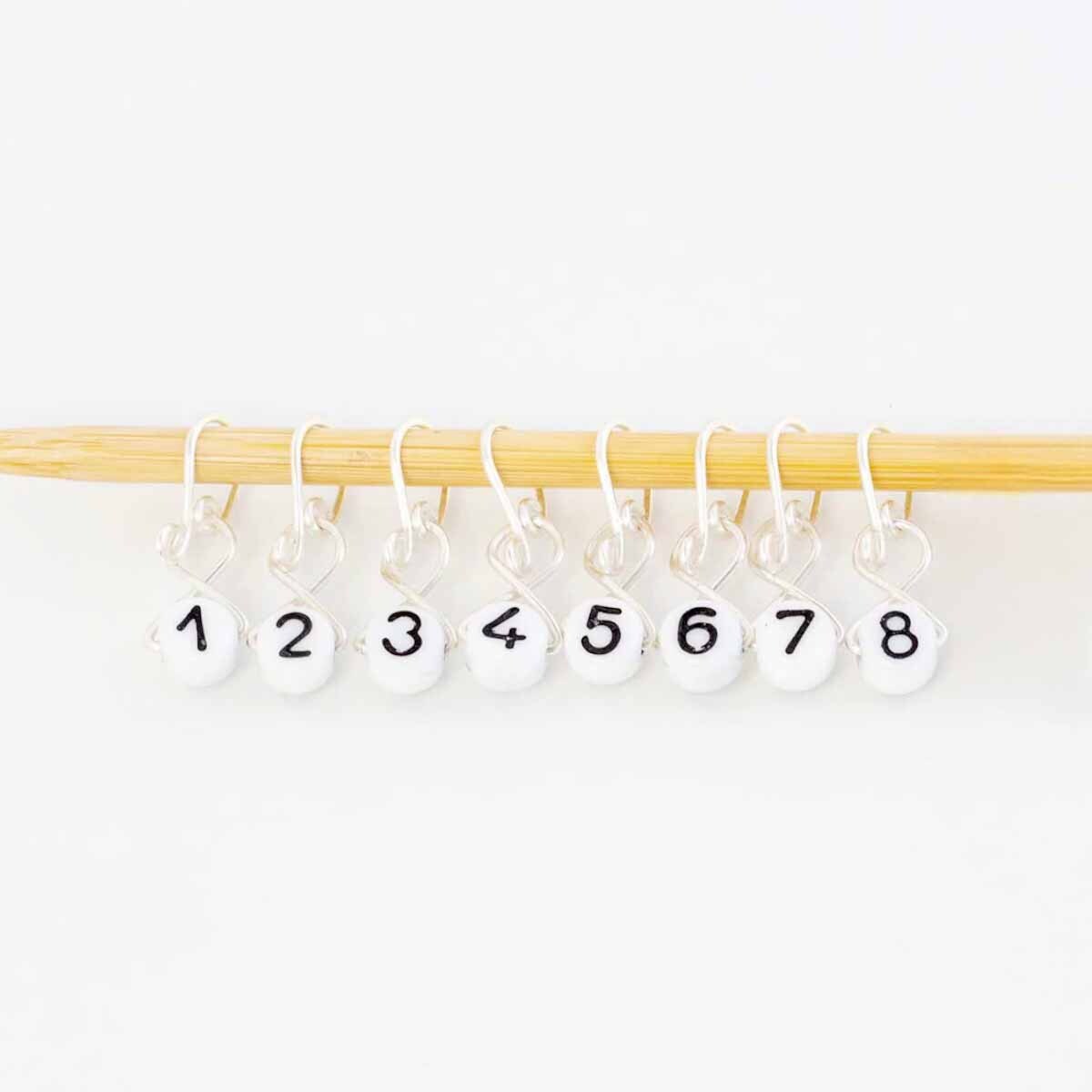 Number Stitch Markers