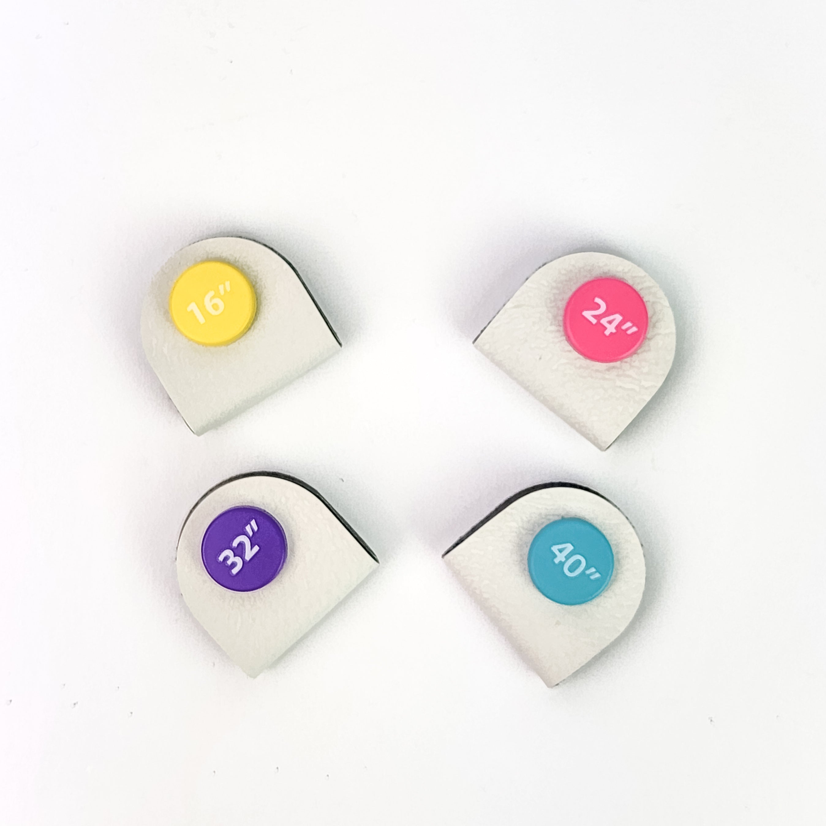 Snap ID Cord Organizer Tags - Standard Number Sizing