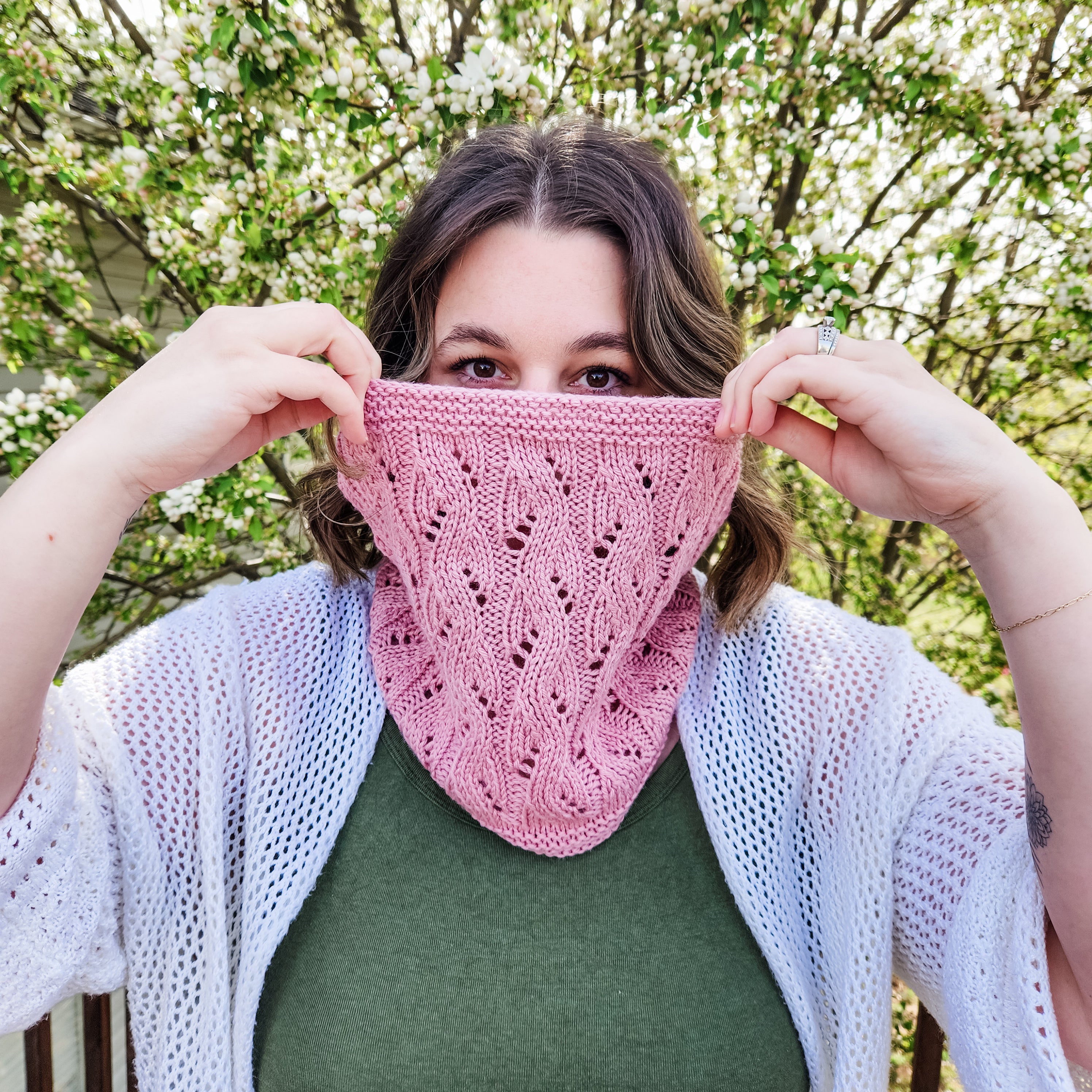 Spring Vibes Cowl Knitting Pattern