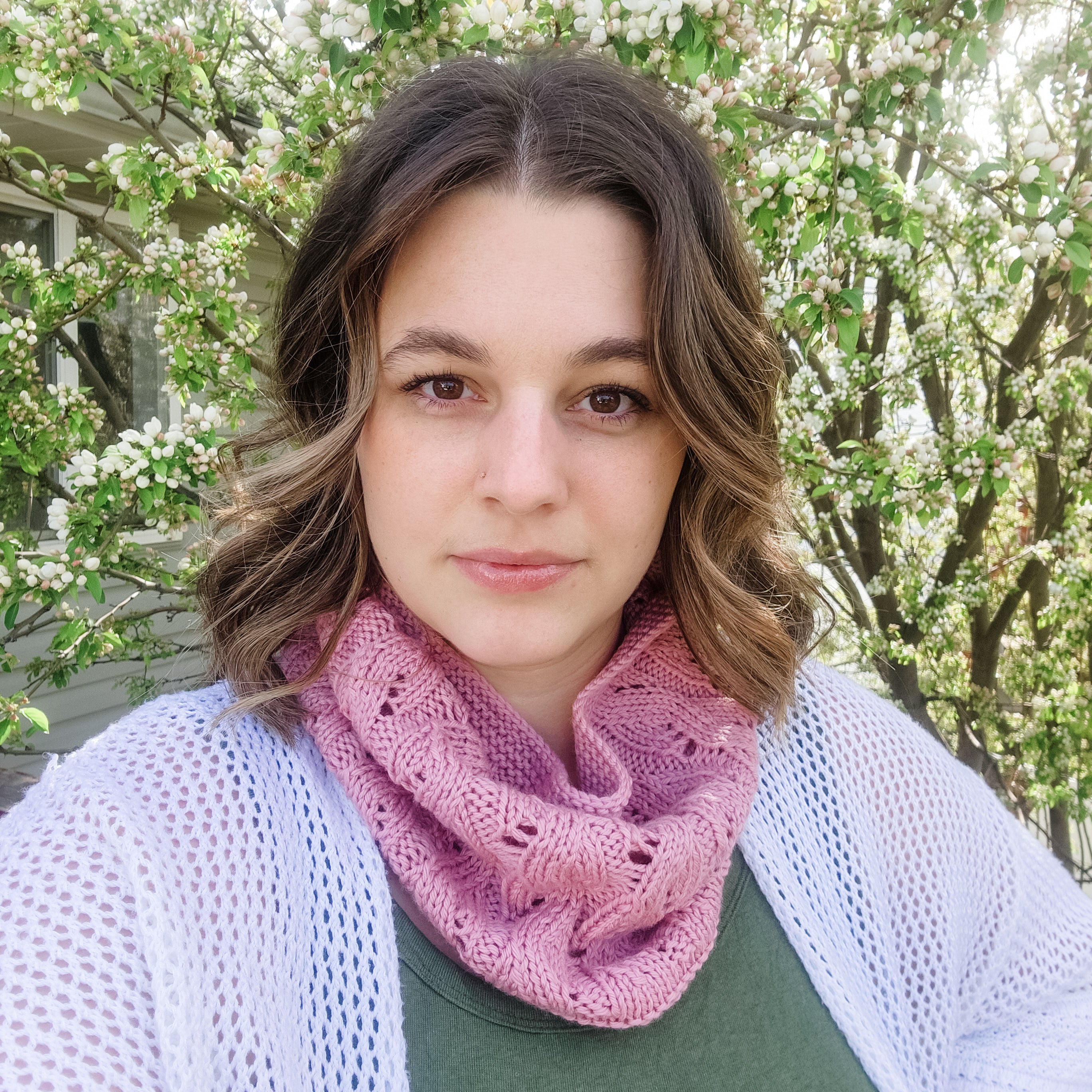 Spring Vibes Cowl Knitting Pattern