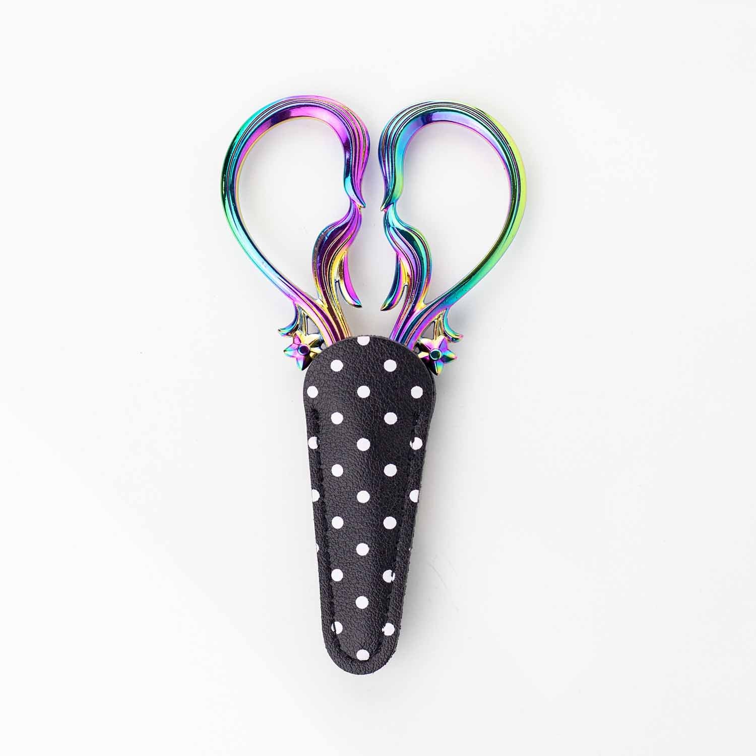 Star dust Rainbow Embroidery Scissors