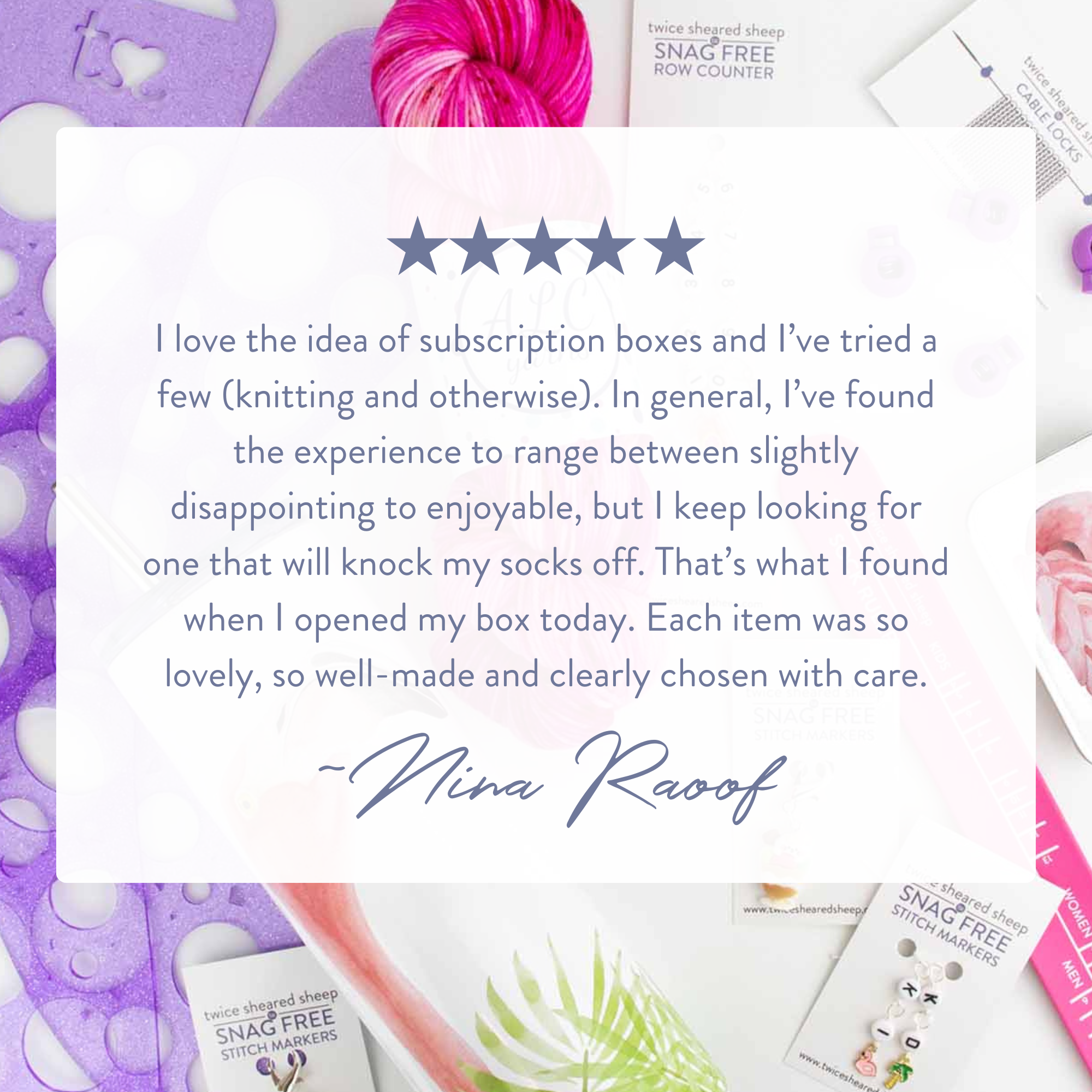 2026 VIP Surprise Box Club Membership for Knit & Crochet