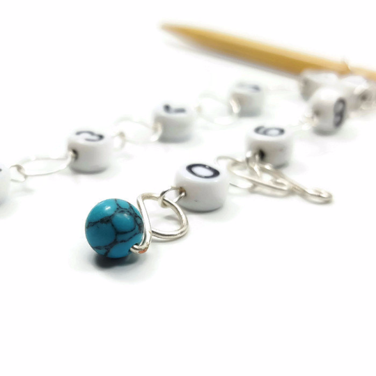 Turquoise - Knitting Row Counter