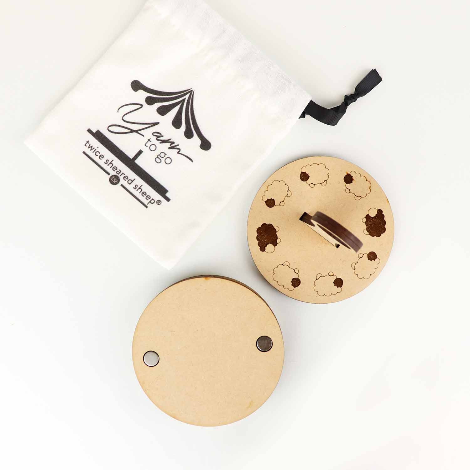 Sheep Yarn To Go Carousel (no wrist strap)