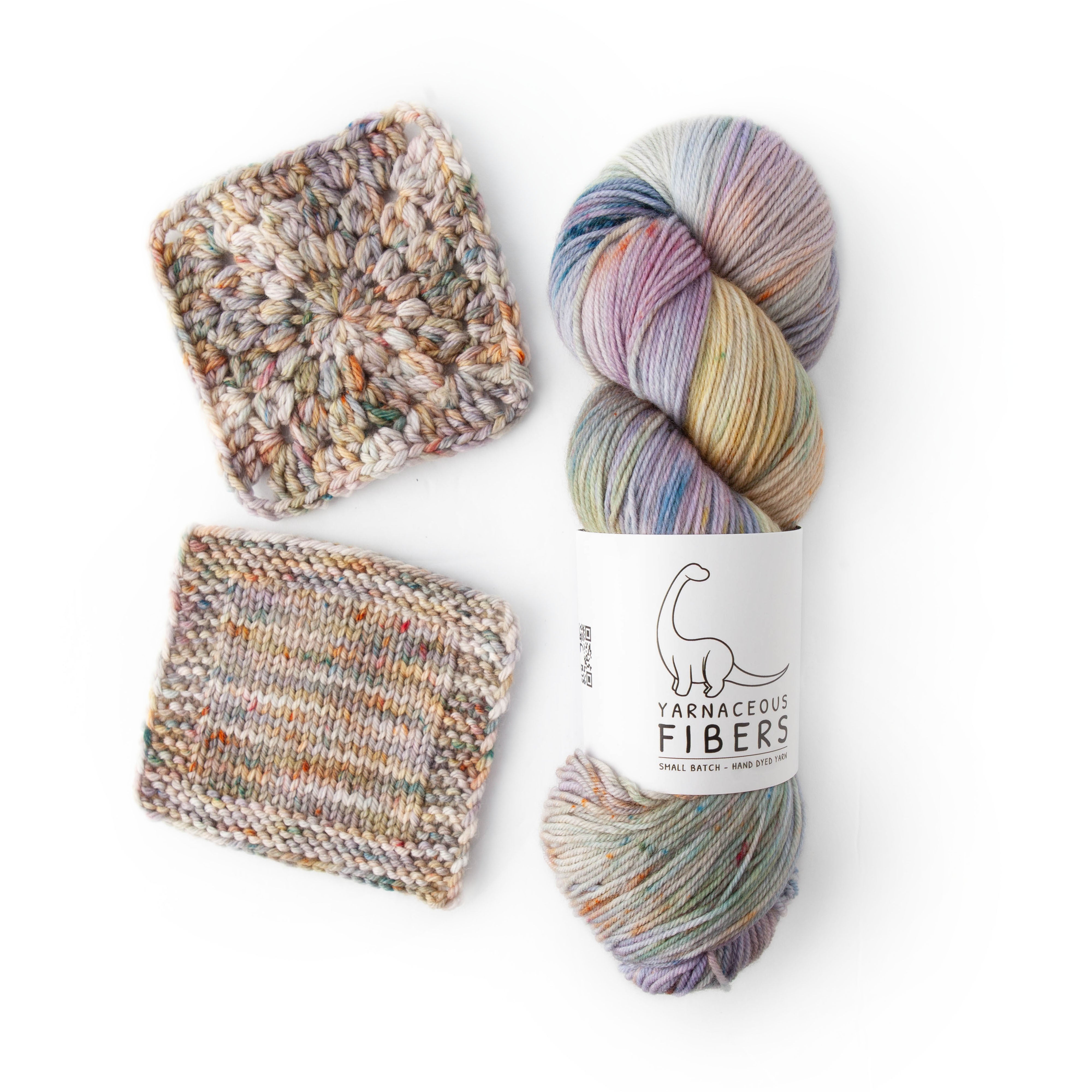 Yarnaceous Fibers Fingering Weight Sock Yarn - 100g Skein - Secret Garden Revival