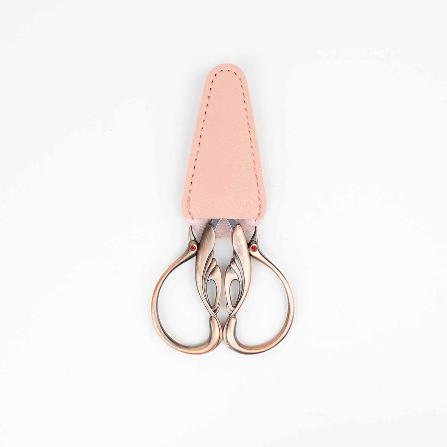 Copper Swan Embroidery Scissors