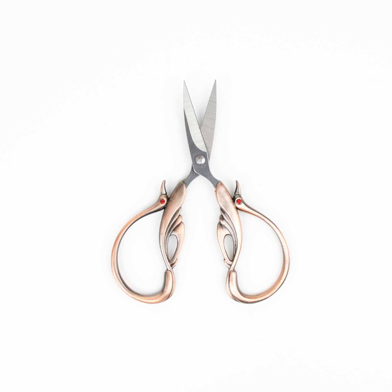 Copper Swan Embroidery Scissors