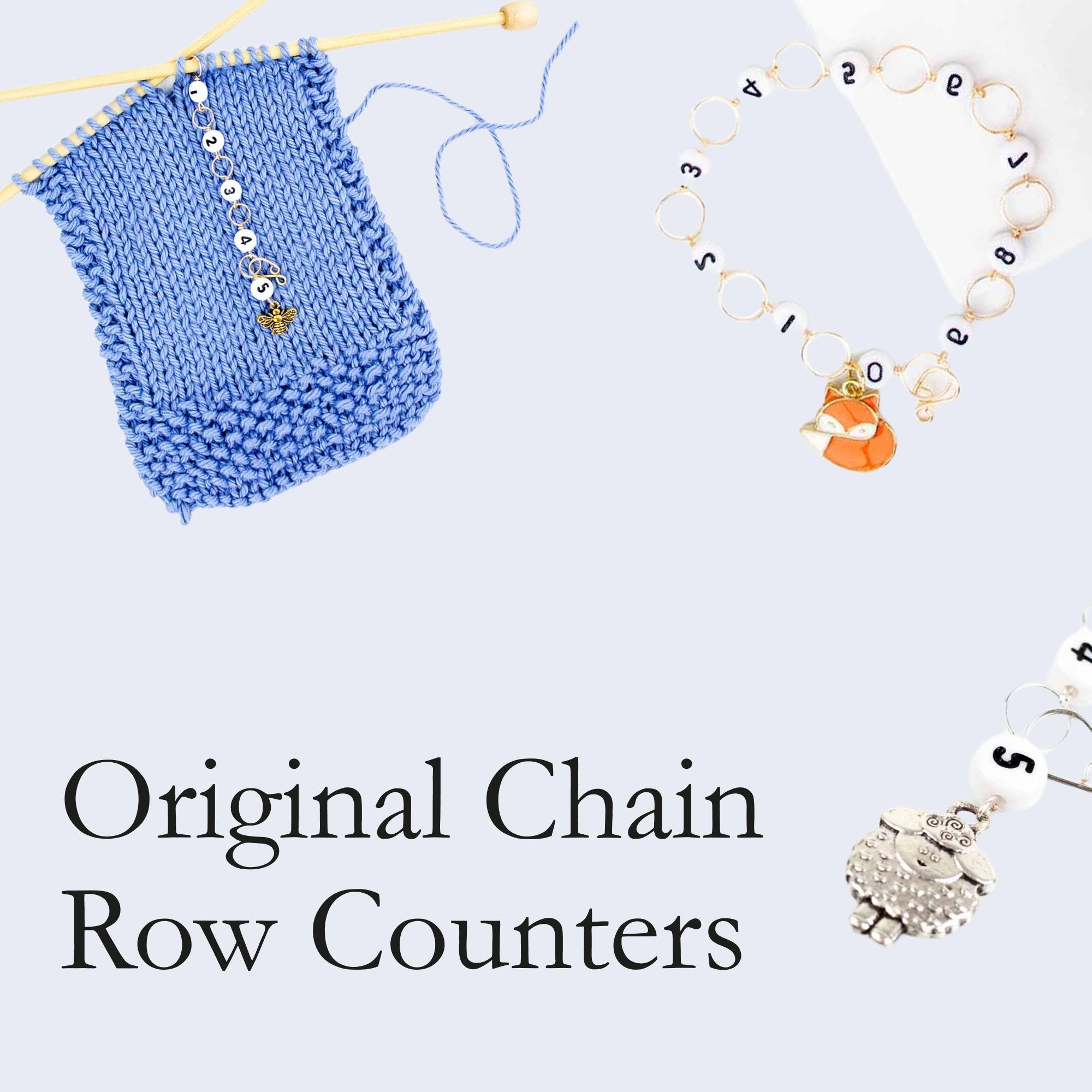 Buy She-Lin Knitting Crochet Stitch Marker Row Counter: 2 in 1 Stitch  Marker & Row Counter Online at desertcartAntigua and Barbuda