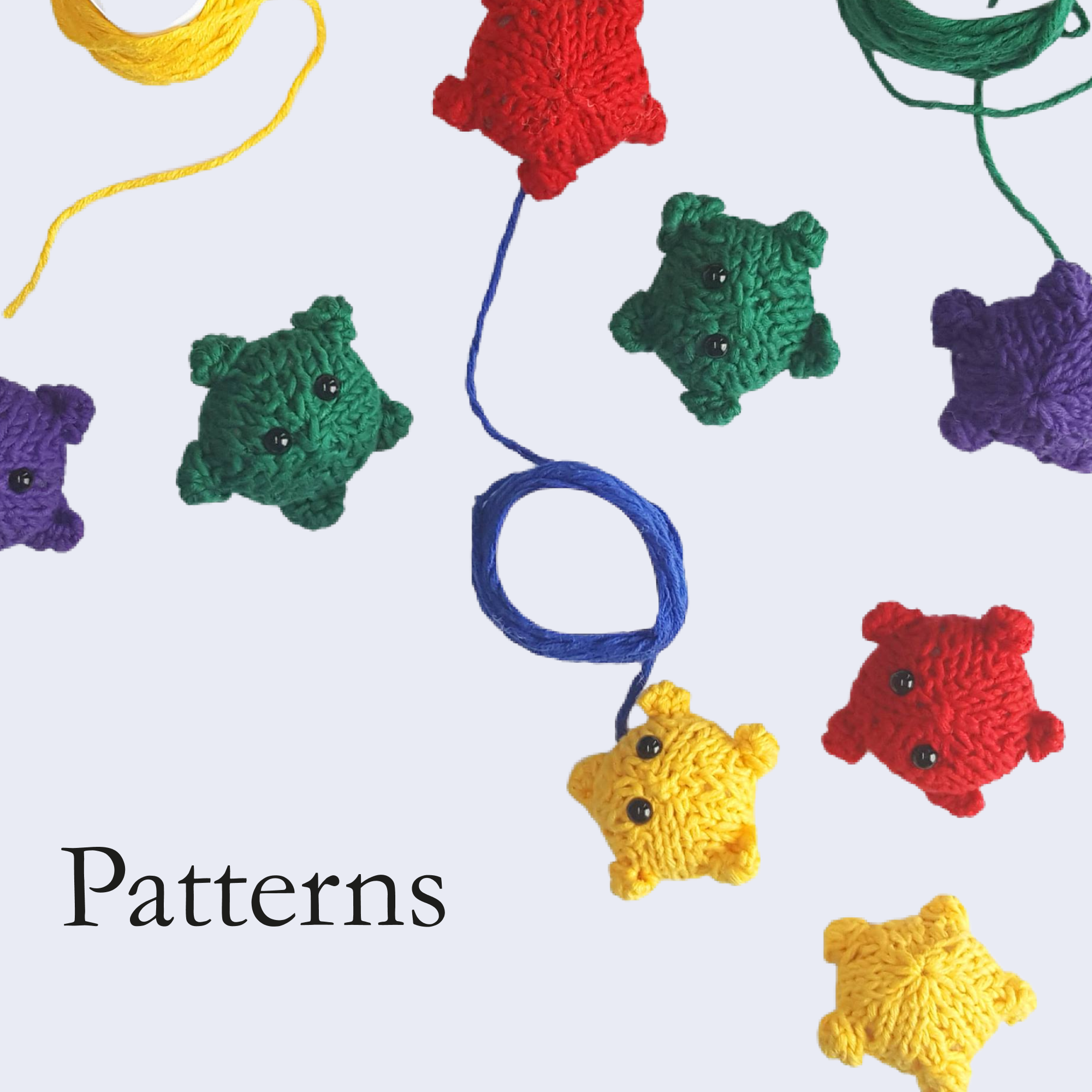 Patterns twice sheared sheep