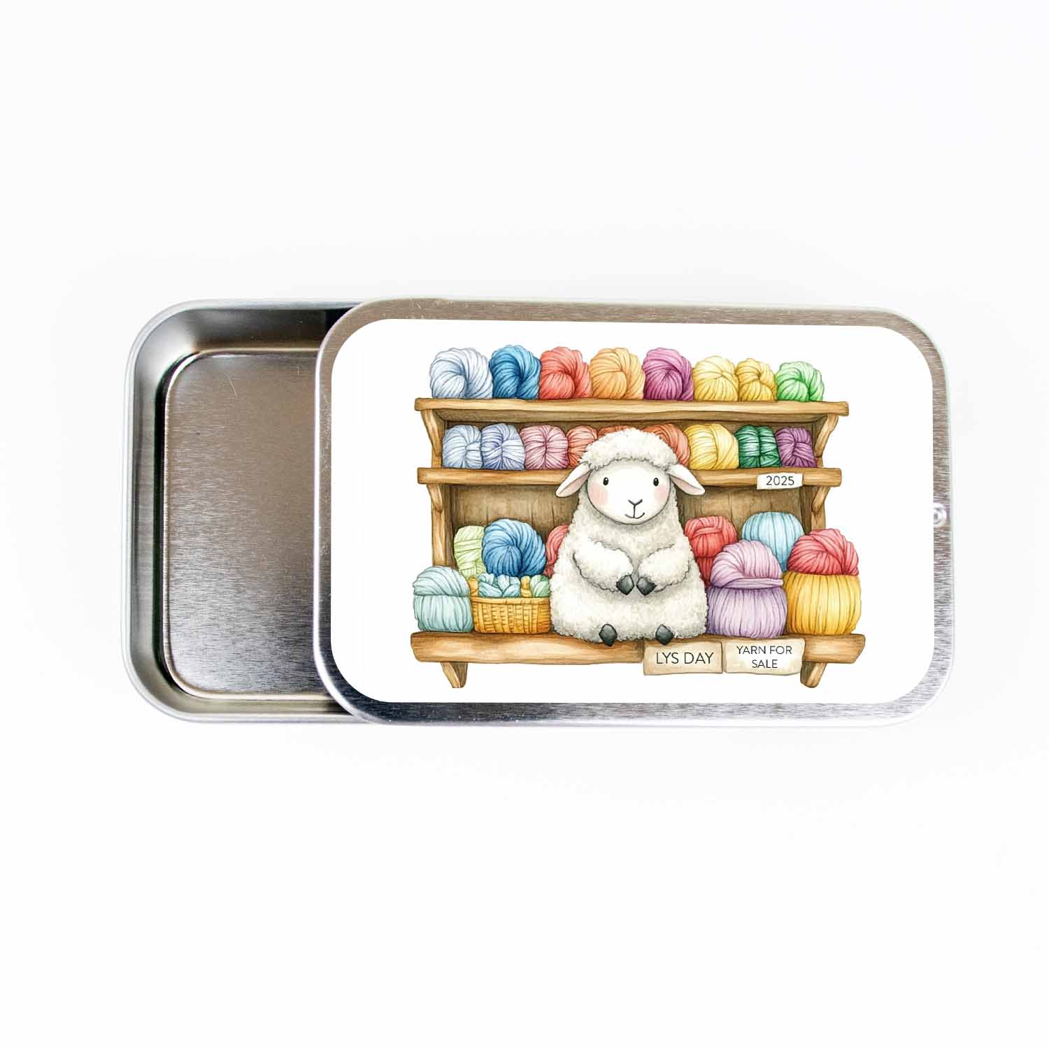 2025 LYS Day Exclusive Stitch Marker Storage Tin