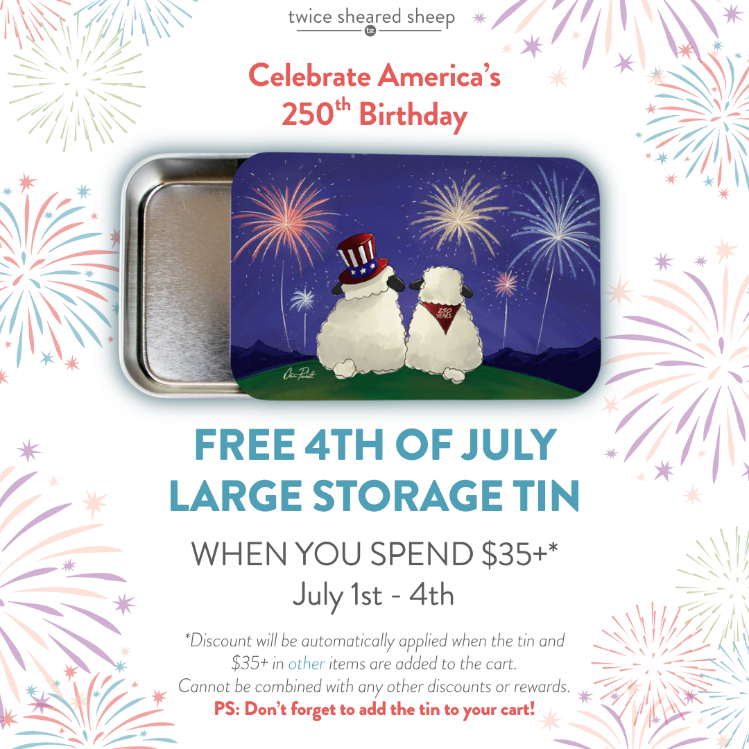 4th of July Large Storage Tin - LIMITED EDITION