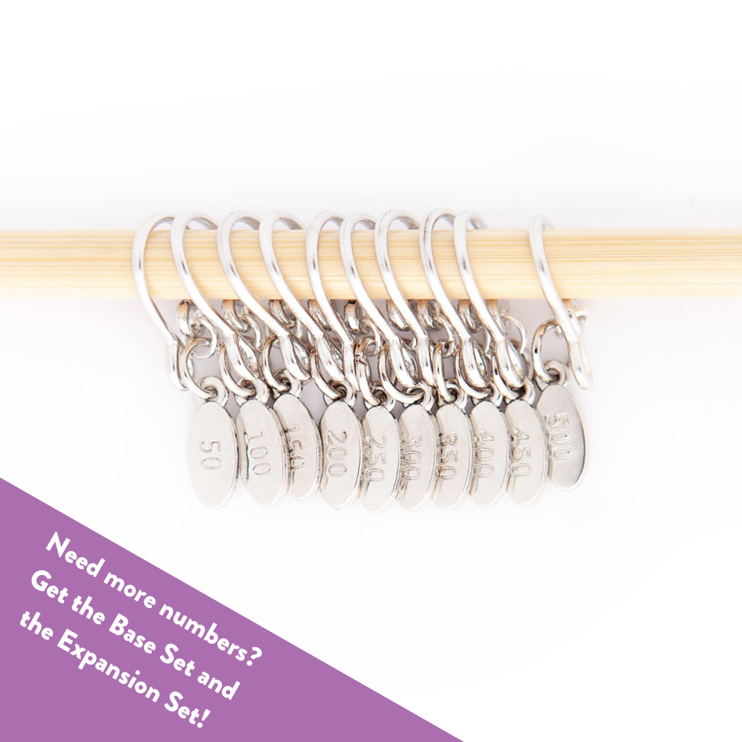 Cast On Counting Stitch Markers by 50