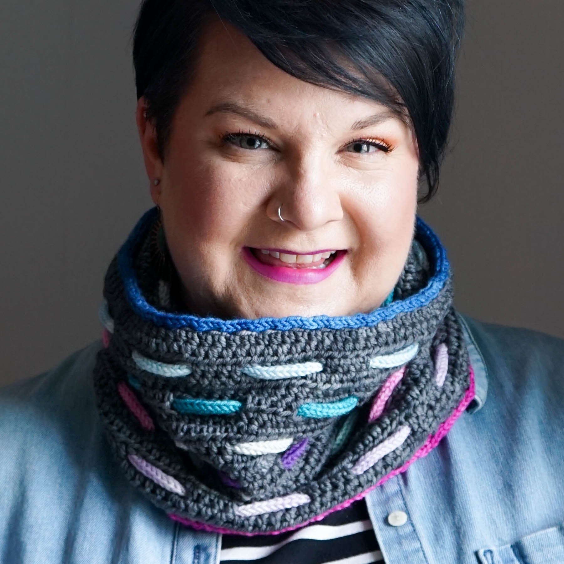 Bennet Cowl Deluxe Crochet Kit