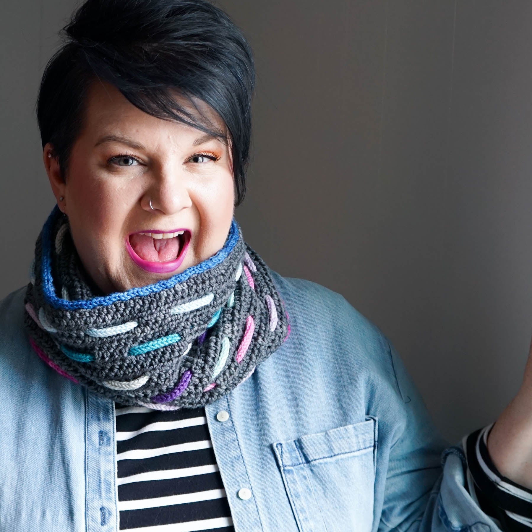 Bennet Cowl Basic Crochet Kit